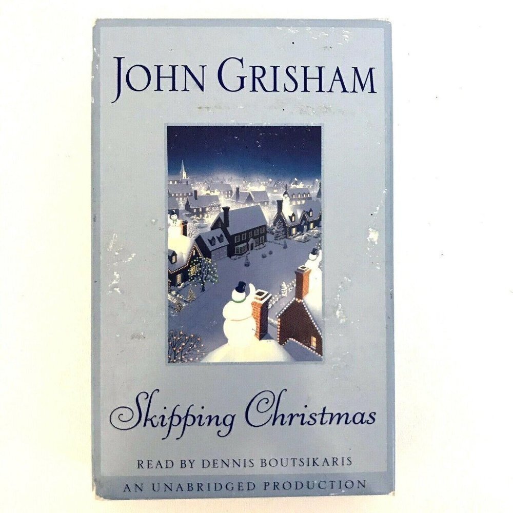 NY Times Best Seller Author John Grisham Skipping Christmas Audio Cassettes 2001